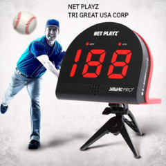NetPlayz 야구 스피드건 트레이닝 스마트 센서 구속 측정기, 기본