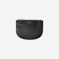 아페쎄 데미룬 뉴 동전 지갑 블랙 A.P.C. Demi-Lune New Coin Purse Black