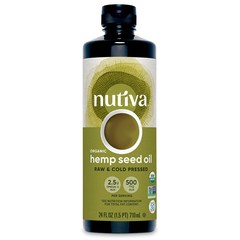 누티바 햄프씨드 오일 오가닉 710ML NUTIVA HEMP SEED OIL ORGANIC, 1개