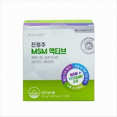 진정주 MSM 액티브(120정), 120정, 1개