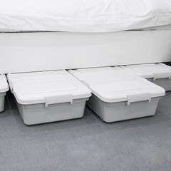 침대밑수납 언더베드 언더리빙박스 (3세트), 10cm