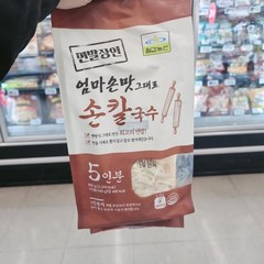 칠갑 엄마손칼국수 160g x 5개입, 일반포장 동절기만