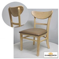 카미코코 1+1 (의자 2개) 식탁의자 인테리어 영업용 업소용 가정용 카페, 레이나 식탁의자(네츄럴)