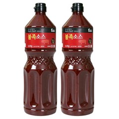 바로 불족 소스 2.2kg 족발 양념장 불족발 불향 매운 불맛 고기 볶음 양념 업소용 대용량, 2개