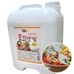 무아식품 청지기 물회 양념 소스 (말통) 14kg *무료배송 / 덮밥 가자미 물회 식당 대용량 막회, 1개