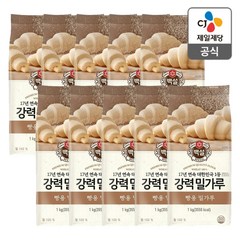 백설 강력 밀가루, 1kg, 10개