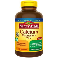 네이처메이드 칼슘 마그네슘 아연 비타민D3 Calcium 300정, 1개