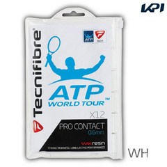 테크니화이버 테니스 그립 테이프 CONTACT PRO 12 P TFAA041 TFA022, WH