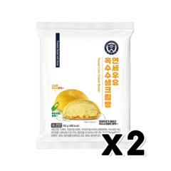 연세우유 옥수수생크림빵 디저트간식 152g x 2개