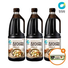 청정원 청정원 장아찌 간장소스 1.7L x 3개 +(증)쌈장200g, 단일옵션