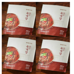 (미쉐린가이드 5년선정!!) 삼원가든 얼큰 육개장 4팩/8팩 무료배송!! 한정특가!!, 350g, 8개