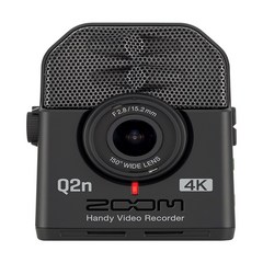 일본정품 ZOOM Q2N-4K 액션캠코더 셀프캠 뮤직캠 정품만AS가능 유튜브 ASMR마이크 브이로그 악기연주 공연장 방송장비 유튜버먹방 4K동영상촬영 액션캠코더 소형캠코더, Q2N-4K(128GB)