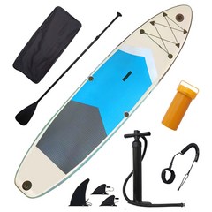패들보드입문세트패들보드 플로팅서핑 패들요가 여름힐링레져스포츠 stand up paddle board inflatable paddle board sup surfboard set, 1-320x76x15cm