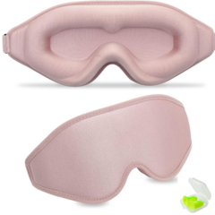 앨오앤지 3D 입체형 암막 수면안대 +귀마개
