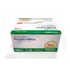 성심메디칼 인슐린주사기(D/Insuline Syringe) 1cc 31G 8mm 판매단위, 1개