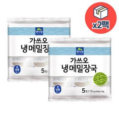 면사랑 가쓰오 냉메밀장국 (300g x 5개) 1.5kg x 2팩