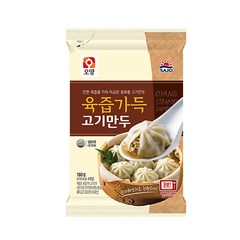 사조오양 육즙가득 고기만두180gx10팩 한입/포자만두/전자렌지/편의점 만두, 10개