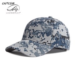 CNTCSM 사계절 카무플라주 야구모자 남자 여자 나들이 등산 모자 썬캡 썬캡, 디지털 블루