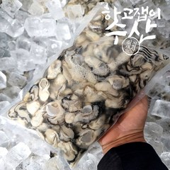 하고잽이수산 당일수확 통통한 자연채모 최상급 통영굴 생굴 김장굴 중.소굴(정량계량), 1박스, 생굴1kg