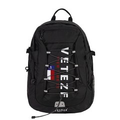 가방팝 베테제 Big Logo Backpack (black)빅로고 스트링 백팩