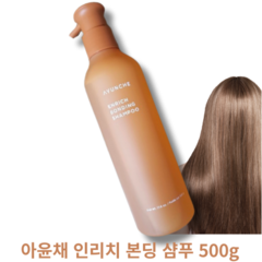 [아윤채] 인리치 본딩 샴푸 500g AYUNCHE ENRICH BONDING SHAMPOO 활력영양케어 풍성한거품 집중손상 쫀쫀한제형 탄력있는머리결, 1개