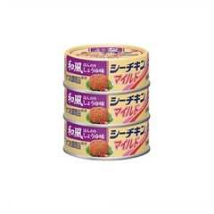 Hagoromo Foods 하고로모푸즈 일본 씨치킨 마일드 참치캔 70g 6팩, 6개