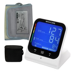 [식약처인증] 위드케어 국산 프리미엄 혈압측정기 자동전자혈압계 WC200, 1세트