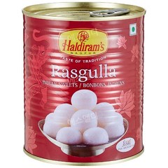 인도 디왈리 디저트 Haldirams Rasgulla 라스굴라 1kg, 1개