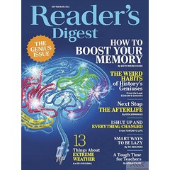 Readers Digest Usa 2023년9월호 (리더스다이제스트 미국판 월드매거진) - 당일발송