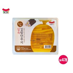 [일가집]실속 김밥단무지 2.7kg x 4개 1박스