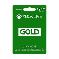 Xbox Live 골드 3개월 키 글로벌