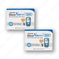 SD 글루코나비 GDH 혈당시험지 100매 혈당스트, 1개