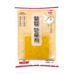 [코우] 절임반찬 알밥 단무지 1kg, 1개