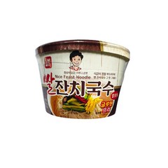 [일미]쌀잔치국수 멸치맛 100g 1박스 24개입 글루텐프리 컵국수