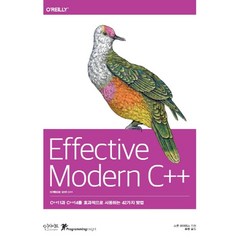 Effective Modern C++(이펙티브 모던 C++):C++11과 C++14를 효과적으로 사용하는 42가지 방법, 인사이트