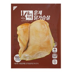 육식토끼 훈제맛 닭가슴살 3kg (150g x 20팩), 150g, 20개