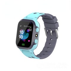 스마트 워치 Xiaomi 어린이 GPS SOS 방수 Smartwatch 시계 SIM 카드 위치 추적기 최고의, [01] Blue
