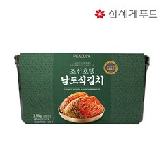 피코크 조선호텔 남도식김치 냉장(1.9kg//배추 고추분 국내산), 1개, 1.9kg