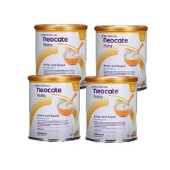 Neocate Nutra Solid Food 네오케이트 뉴트라 아미노산-베이스 인팬트 포뮬라 6개월후 400g 4팩