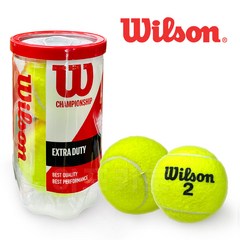 윌슨 챔피언쉽 테니스공 1캔(캔당 볼2개), 1개, 단품