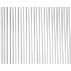 백색 래핑반달 템바보드 9x1200X2400mm (백색필름 래핑)벽면곡면 인테리어 mdf, 1개