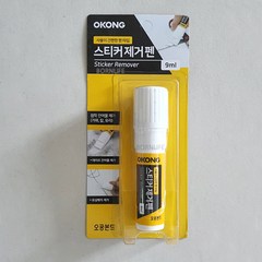 오공 스티커 제거펜 9ml, 2개