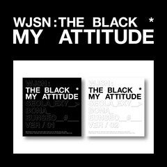 우주소녀 (WJSN) 더 블랙 1st Single Album - My attitude, 접힌포스터, ver/02