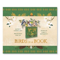 [부케북] Birds in a Book:Jacket Comes Off. Branches Pop Up. Display Like a Bouquet!, Abrams Noterie