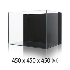 [우연물방] SMART 배면섬프 일체형 어항 450x450x450 (6T) / 배면섬프 어항 일체형어항