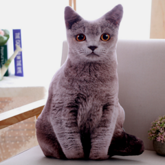 리얼 고양이 인형 바디필로우 재밌는 킹받는 마니또 생일 쓸모없는웃긴선물