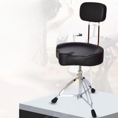 드럼의자 스펀지 악기 고밀도 높이조절 높이기억기능, 성인용 원형 의자 표면(선물 불가)