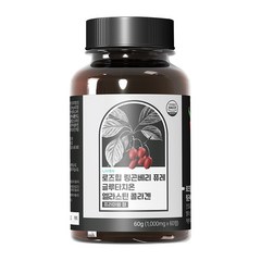 라이븐 로즈힙 링곤베리 퓨레 글루타치온 엘라스틴 콜라겐 프리미엄 1000mg 60정, 1통, 60개