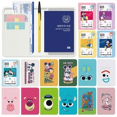 디즈니 해킹방지 여권 전용케이스 여권지갑 티켓 카드 수납