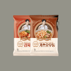 하이면 김치우동 5개+하이면 가쓰오우동 5개, 김치우동 5개입+가쓰오우동 5개입